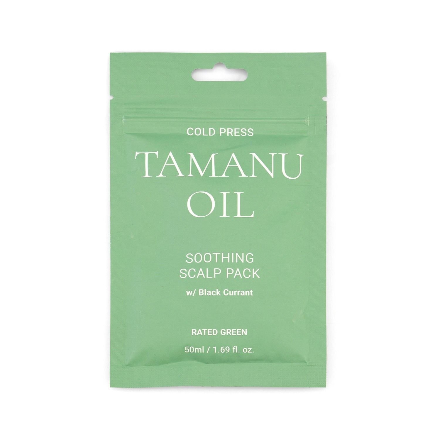 RATED GREEN Cold Press Tamanu Oil Soothing Scalp Pack