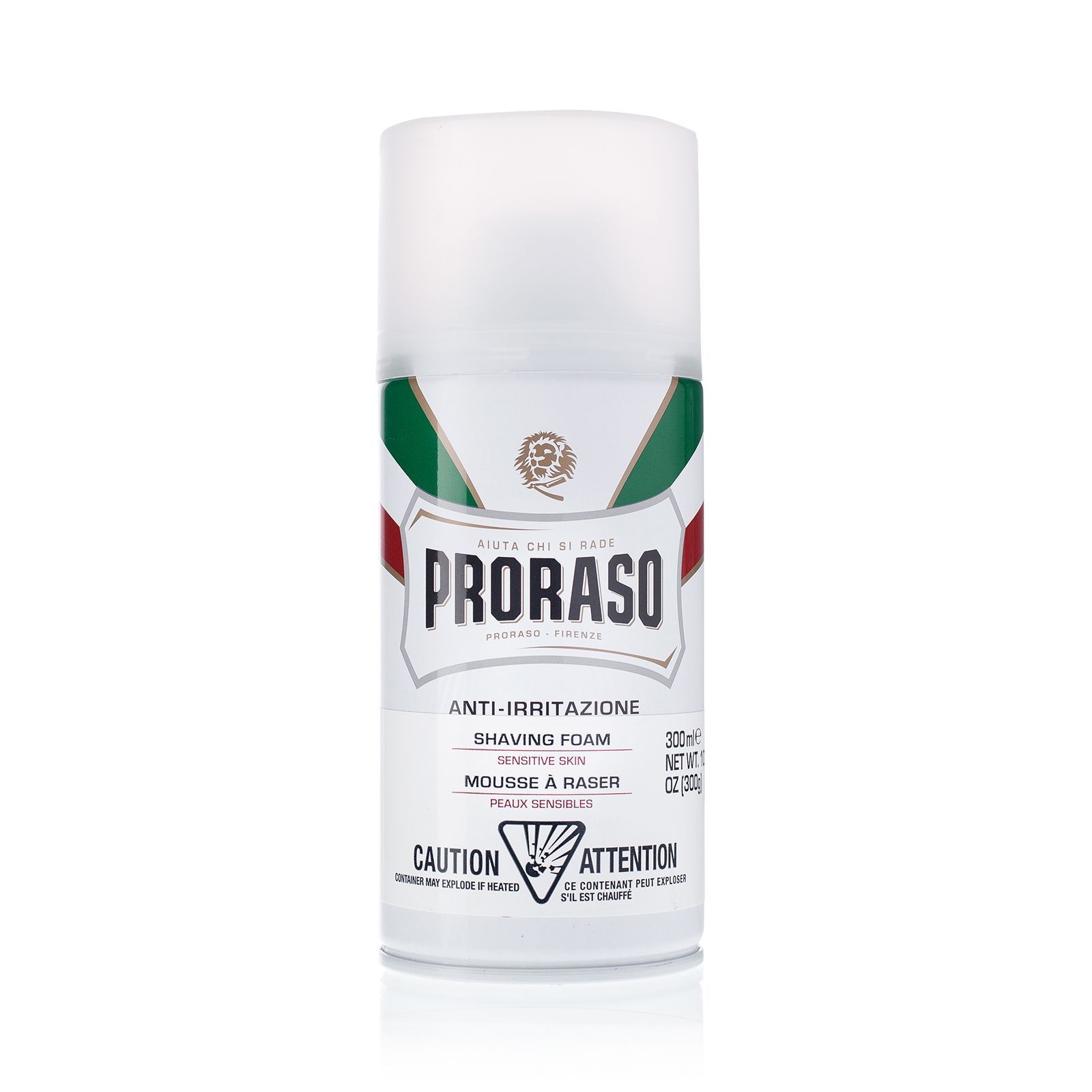 Купить Proraso Shaving Foam Sensitive Green Tea and Oatmeal 300 ml.