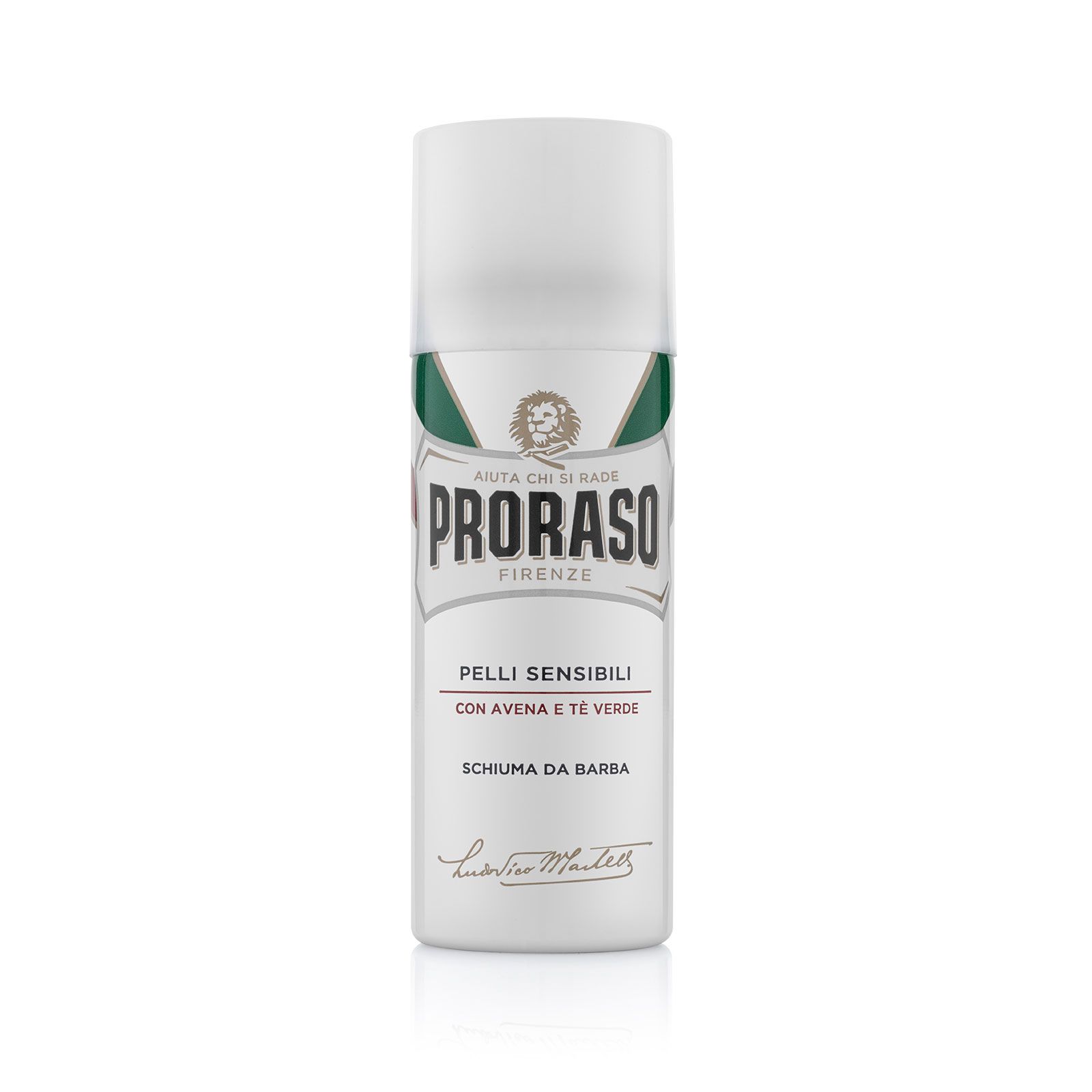 Купить Proraso Shaving Foam Sensitive Green Tea and Oatmeal 50 ml.